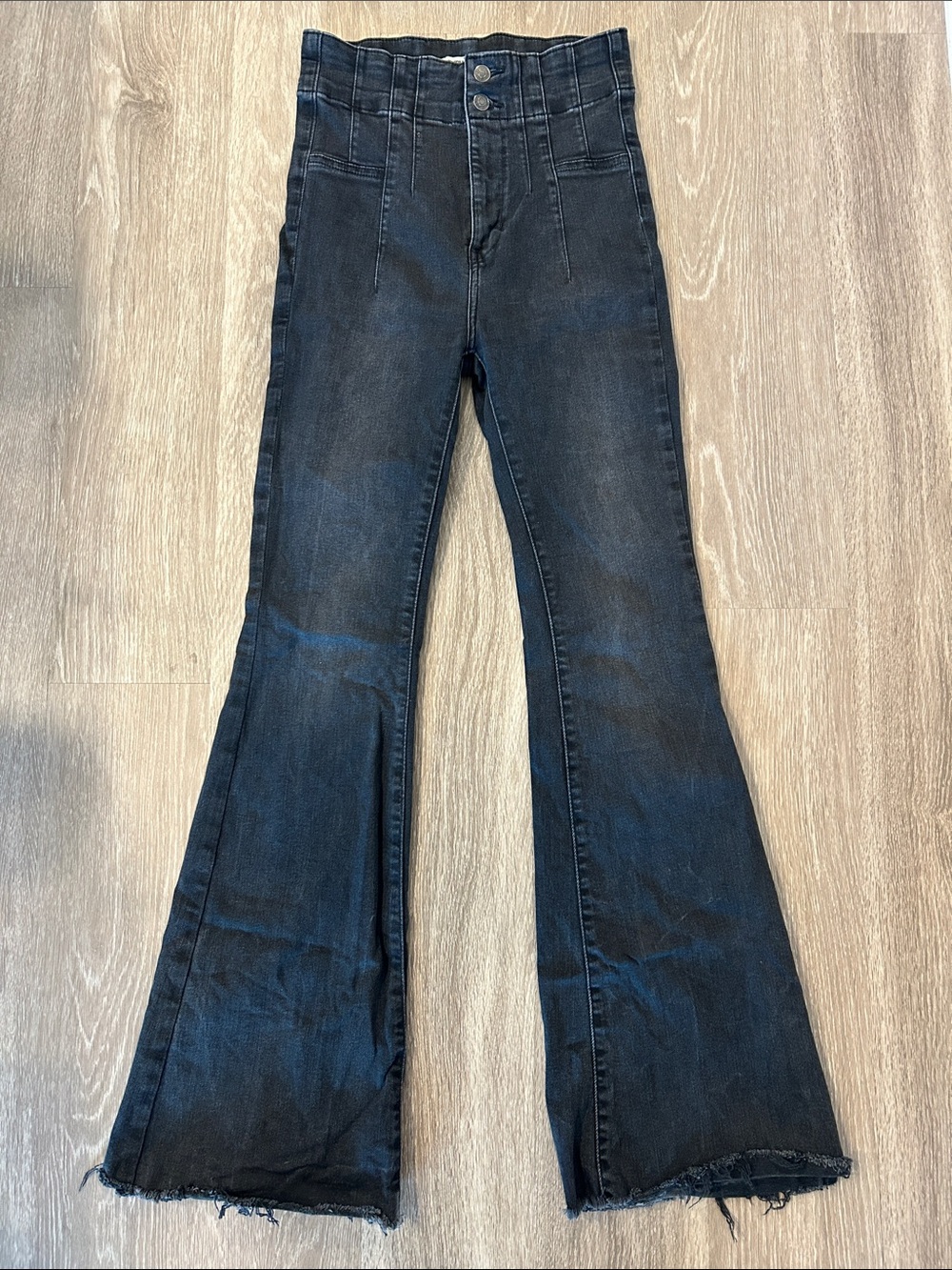 We The Free - High Rise Flare Jeans